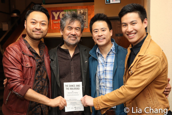 Billy Bustamante, David Henry Hwang, Whit K. Lee, Tobias C. Wong     Photo