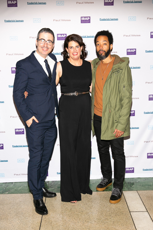 Photo Flash: John Oliver And Wyatt Cenac Bring The Laughs To IRAP Tonight Gala Image
