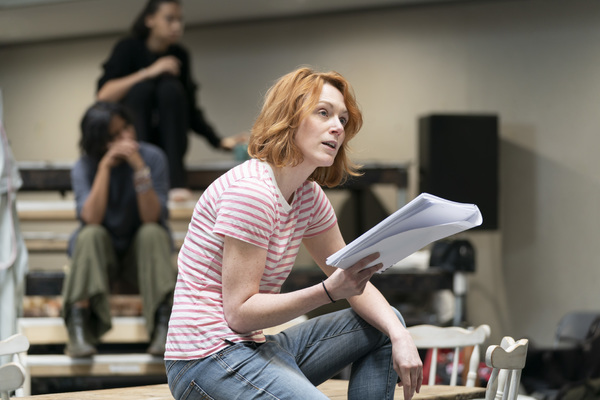 Photo Flash: Inside Rehearsal For OUR TOWN at Regent's Park Open Air Theatre 