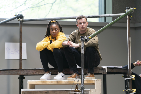 Photo Flash: Inside Rehearsal For OUR TOWN at Regent's Park Open Air Theatre Image