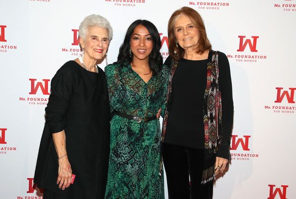 Founding Mother Marie C. Wilson, Sana Amanat and Founding Mother, Ms. Foundation for  Photo