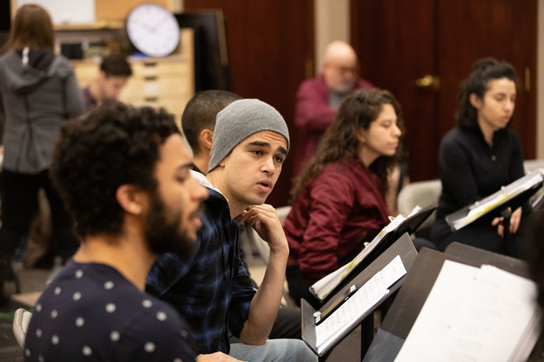 Photo Flash: WE LIVE IN CAIRO In Rehearsal At Loeb Drama Center Image