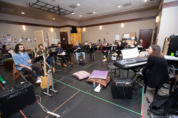 Photo Flash: WE LIVE IN CAIRO In Rehearsal At Loeb Drama Center 
