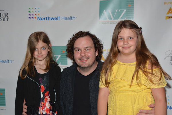 Kurt Alger (Costumes and Wigs) with his niece Nora Juraska and Stephanie Druda Photo