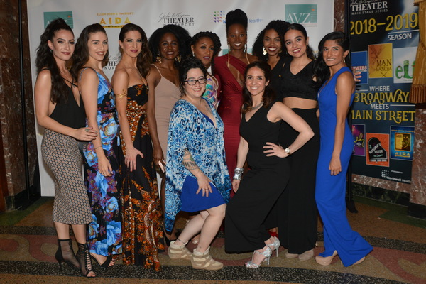 Lena Gabrielle (Music Director) with the ladies of Aida that includes-Emily Bordely,  Photo