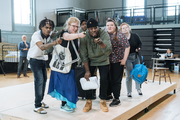 Photo Flash: Inside Rehearsal For Bridge Theatre's A MIDSUMMER NIGHT'S DREAM 