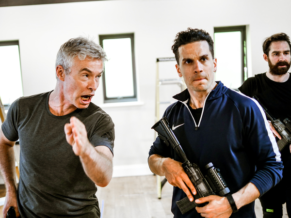 Photo Flash: In Rehearsal with Barn Theatre's HENRY V Image