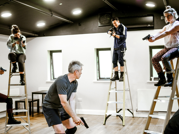 Photo Flash: In Rehearsal with Barn Theatre's HENRY V Image