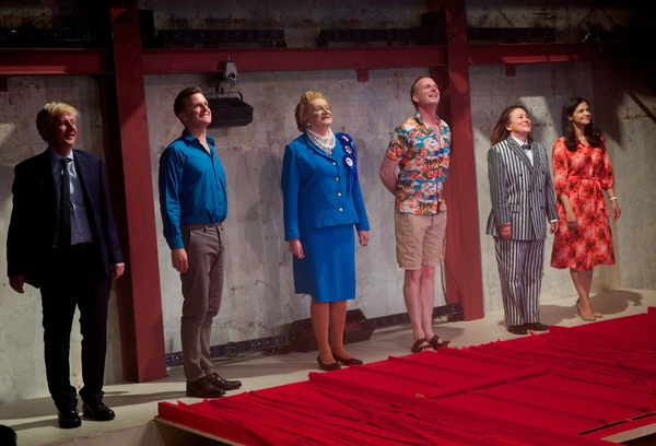 Photo Flash: THE LAST TEMPTATION OF BORIS JOHNSON Celebrates Opening Night Image