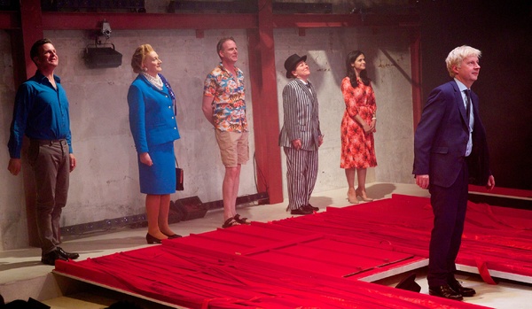 Photo Flash: THE LAST TEMPTATION OF BORIS JOHNSON Celebrates Opening Night Image