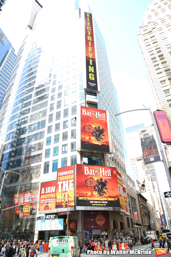Jim Steinman's "Bat out of Hell - The Musical" Box Office Ticket Sale launch with Bus Photo