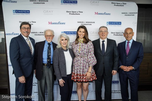 Gordon F. Tomaselli, MD, Michael Korda, Honoree, Jamie deRoy, Honoree, Shalom Kalnick Photo