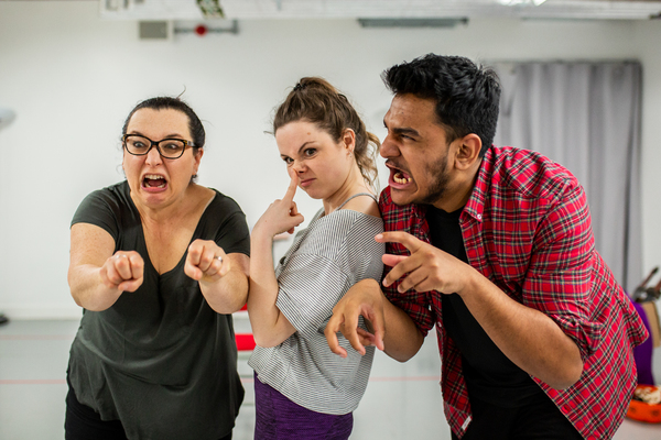 Photo Flash: Inside Rehearsal For Deafinitely Theatre's HORRIBLE HISTORIES' DREADFUL DEAF Image