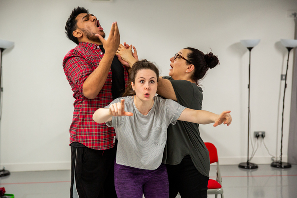 Photo Flash: Inside Rehearsal For Deafinitely Theatre's HORRIBLE HISTORIES' DREADFUL DEAF Image