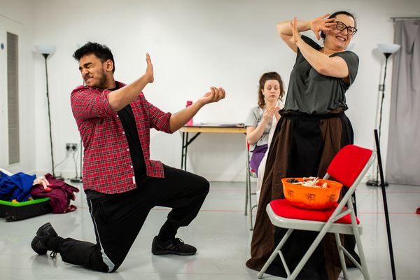 Photo Flash: Inside Rehearsal For Deafinitely Theatre's HORRIBLE HISTORIES' DREADFUL DEAF Image