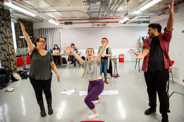 Photo Flash: Inside Rehearsal For Deafinitely Theatre's HORRIBLE HISTORIES' DREADFUL DEAF Image