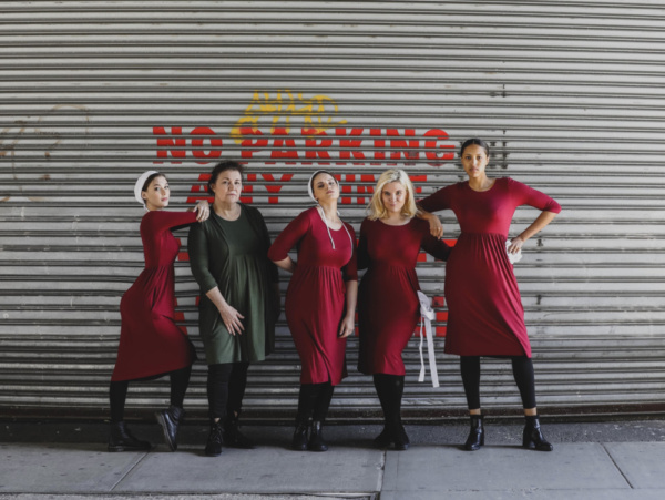 Photo Flash: Cast Members From THE HANDMAIDS MUSICAL Take to the Highline Image
