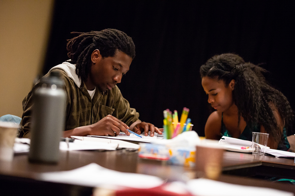 Photo Flash: In Rehearsal with Lincoln Center Theater's THE ROLLING STONE Image
