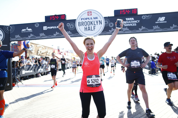 Photo Flash: Christy Altomare Sings National Anthem and Runs in 2019 Popular Brooklyn Half Marathon 