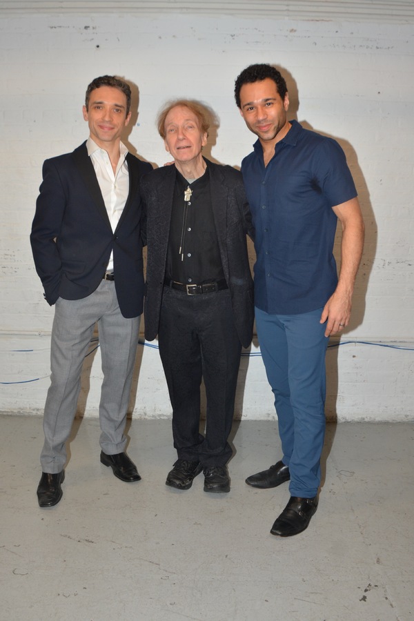 Rick Faugno, Scott Siegel and Corbin Bleu Photo