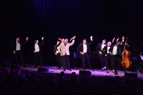 Danny Gardner and the Broadway by The Year Dance Troupe that includes Lamont Brown, B Photo