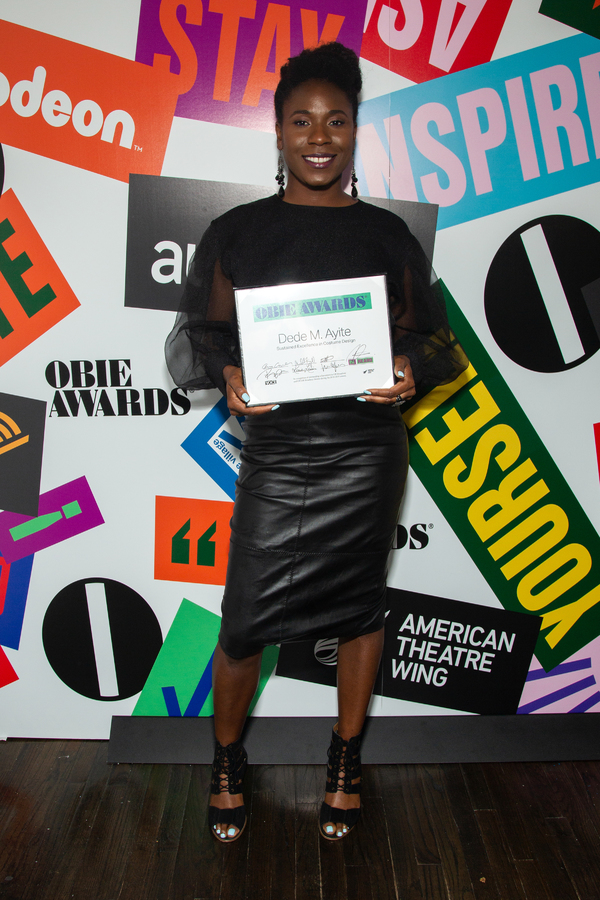 Photo Coverage: Go Backstage at the 2019 Obie Awards! Image