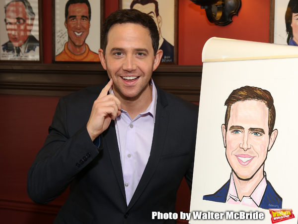 Photo Coverage: TOOTSIE Star Santino Fontana Gets His Very Own Sardi's Portrait Image
