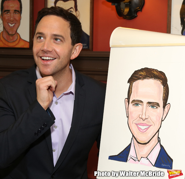 Photo Coverage: TOOTSIE Star Santino Fontana Gets His Very Own Sardi's Portrait Image