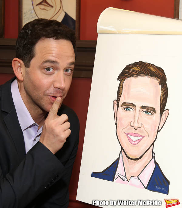 Photo Coverage: TOOTSIE Star Santino Fontana Gets His Very Own Sardi's Portrait Image