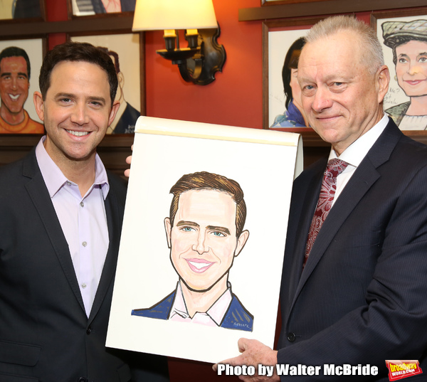 Photo Coverage: TOOTSIE Star Santino Fontana Gets His Very Own Sardi's Portrait Image