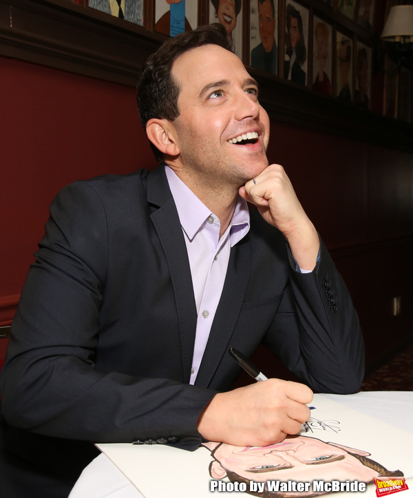 Photo Coverage: TOOTSIE Star Santino Fontana Gets His Very Own Sardi's Portrait Image