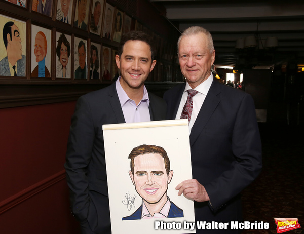 Photo Coverage: TOOTSIE Star Santino Fontana Gets His Very Own Sardi's Portrait Image