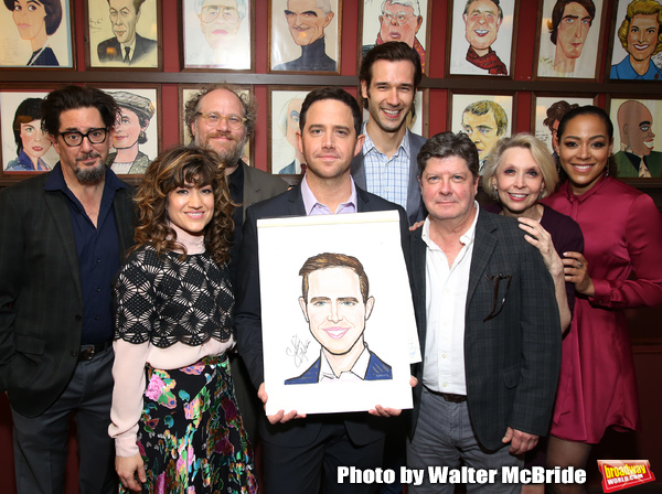 Photo Coverage: TOOTSIE Star Santino Fontana Gets His Very Own Sardi's Portrait Image