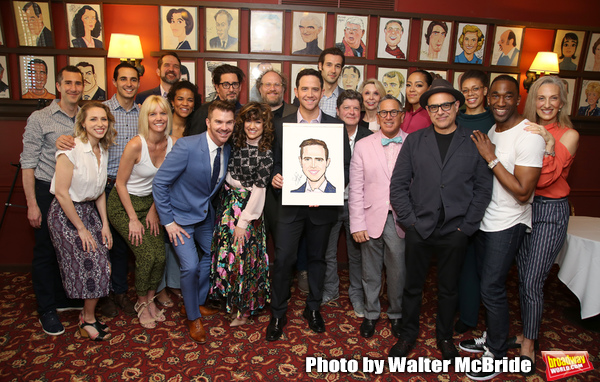 Photo Coverage: TOOTSIE Star Santino Fontana Gets His Very Own Sardi's Portrait Image