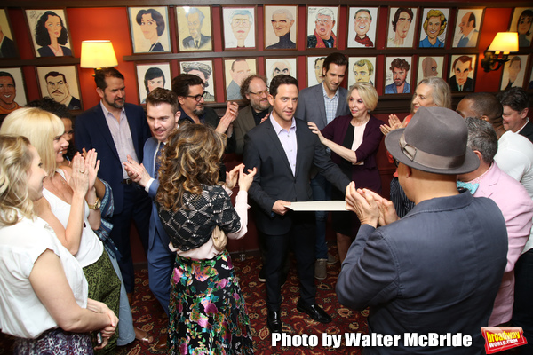 Photo Coverage: TOOTSIE Star Santino Fontana Gets His Very Own Sardi's Portrait Image