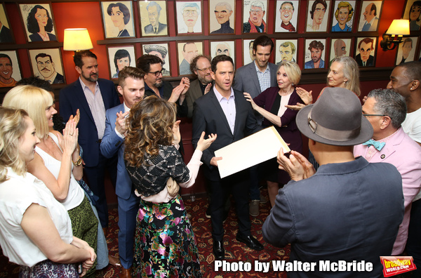 Photo Coverage: TOOTSIE Star Santino Fontana Gets His Very Own Sardi's Portrait Image