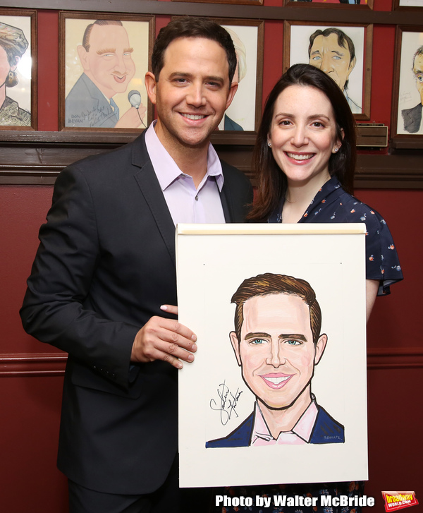 Photo Coverage: TOOTSIE Star Santino Fontana Gets His Very Own Sardi's Portrait Image
