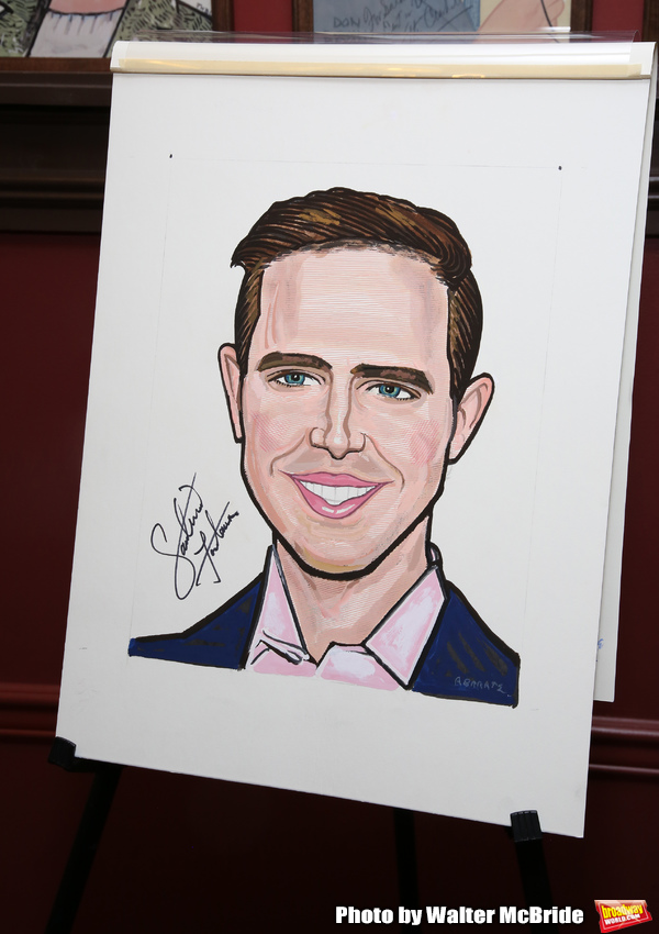 Photo Coverage: TOOTSIE Star Santino Fontana Gets His Very Own Sardi's Portrait Image
