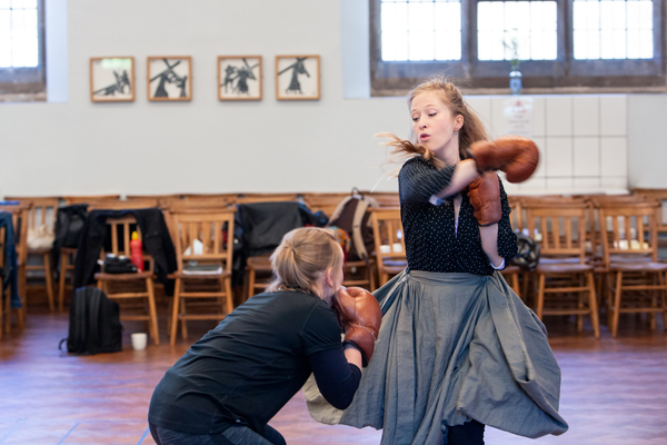 Photo Flash: In Rehearsal with THE SWEET SCIENCE OF BRUISING 