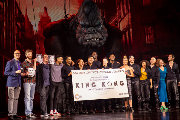 Photo Coverage: KING KONG Receives Kong Sized 2019 Special Achievement Outer Critics Circle Award! Image