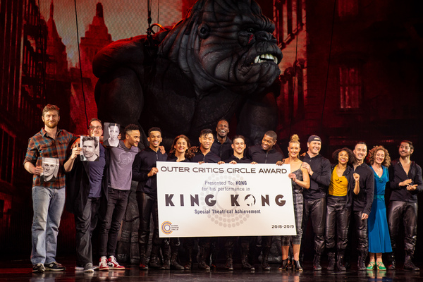 Photo Coverage: KING KONG Receives Kong Sized 2019 Special Achievement Outer Critics Circle Award! Image