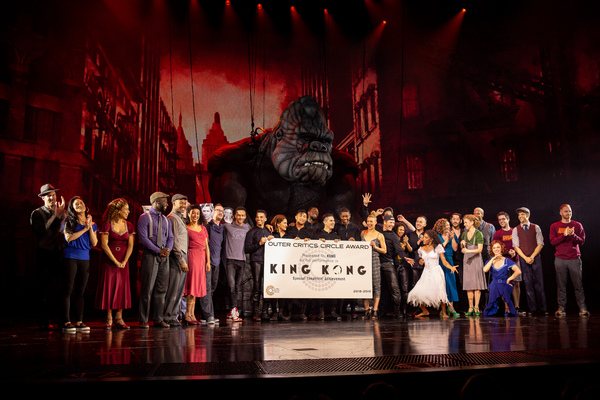 Photo Coverage: KING KONG Receives Kong Sized 2019 Special Achievement Outer Critics Circle Award! Image