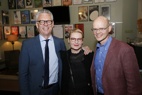 From left, Center Theatre Group Artistic Director Michael Ritchie, cast member Dianne Photo