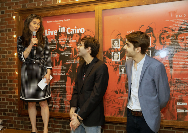 Photo Flash: American Repertory Theatre's WE LIVE IN CAIRO Celebrates Opening Night Image