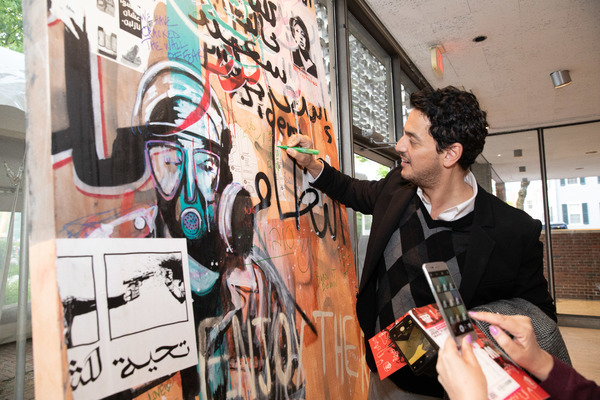 Photo Flash: American Repertory Theatre's WE LIVE IN CAIRO Celebrates Opening Night Image
