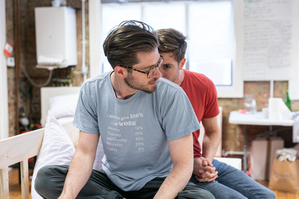 Photo Flash: In Rehearsal with the UK Premiere of AFTERGLOW 