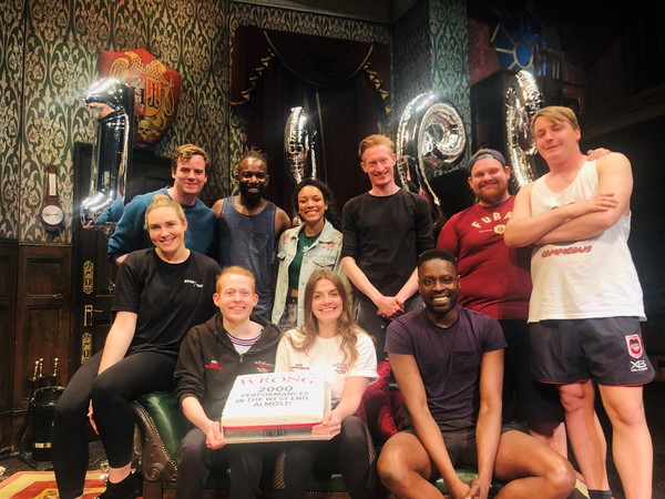 Photo: THE PLAY THAT GOES WRONG Celebrates its 1999th Performance in the West End Image