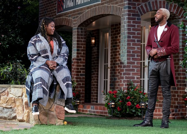 Danielle Brooks and Grantham Coleman. Photo by Joan Marcus