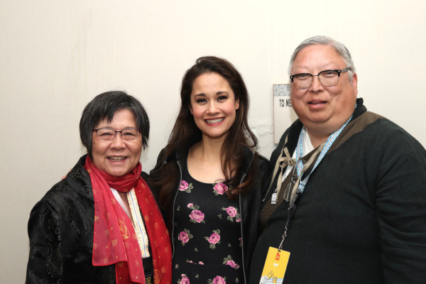 Margaret Yee, Ali Ewoldt and Judge Michael Kwan at Peery''s Egyptian Theater in Ogden Photo