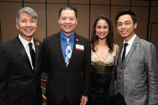 Jason Ma, Delta Airlines'' Gordon Chang, Ali Ewoldt, Jonny Lee, Jr. attend the 2019 C Photo